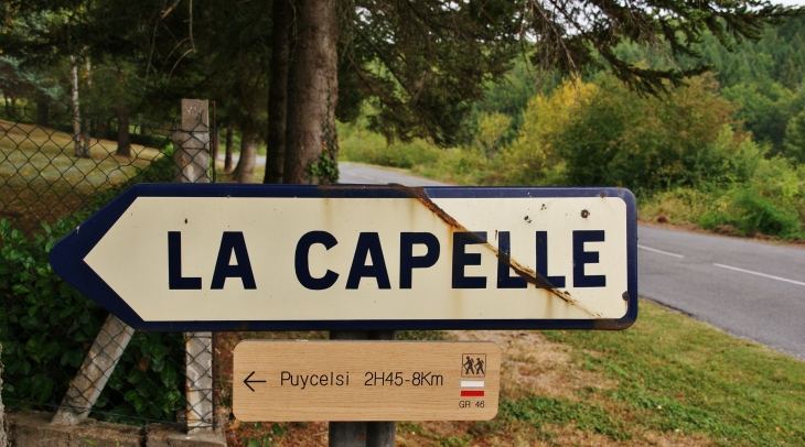 La-capelle-commune-de-puycelsi - Puycelci