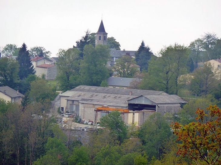 Vue sur le village - Saint-Salvy-de-la-Balme