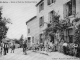 Début XXe siècle - Hotel et café du Sidobre Estève (carte postale ancienne).