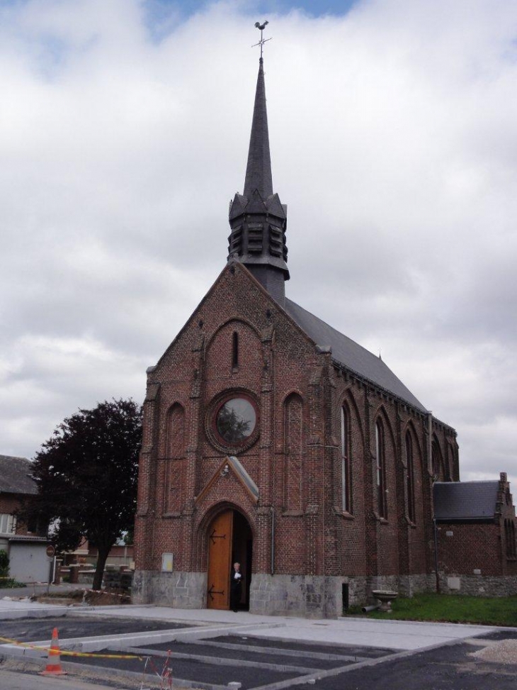 Assevent (59600) église Saint-Joseph (1868) 