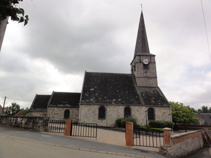 Bermerain (59213) église de l'Assomption