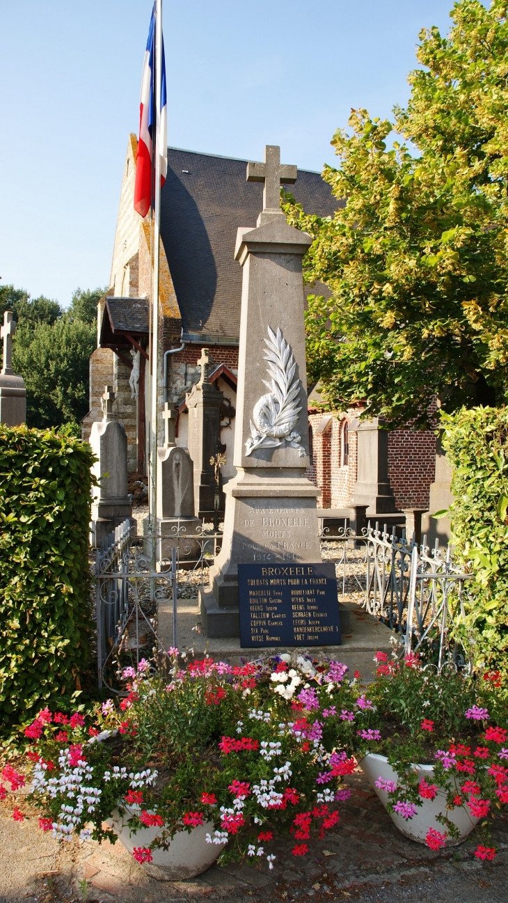 Monument aux Morts - Broxeele