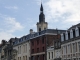 la rue du Marché aux Poissons et le clocher de Saint Géry