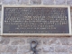 Cousolre (59149) plaquette sur la maison de la proclamation de St.Just et Lebas, 1794