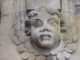 Englefontaine (59530) église Saint-Georges, sculpture ange du portail