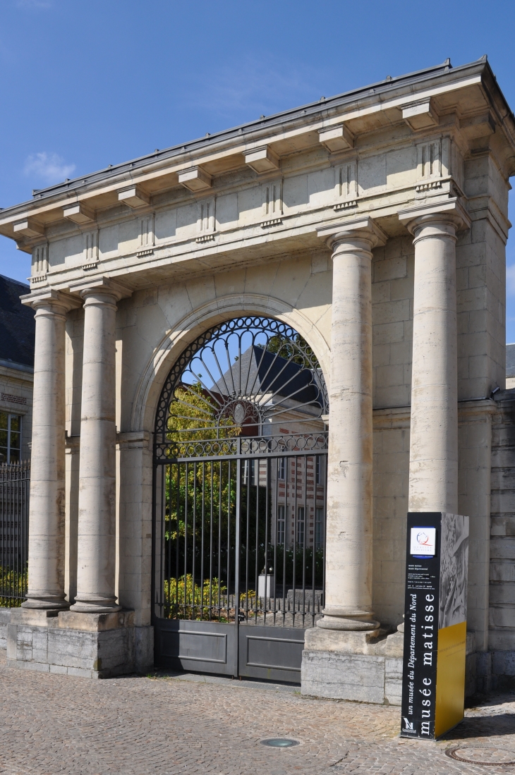 L'entrée du musée Matisse - Le Cateau-Cambrésis