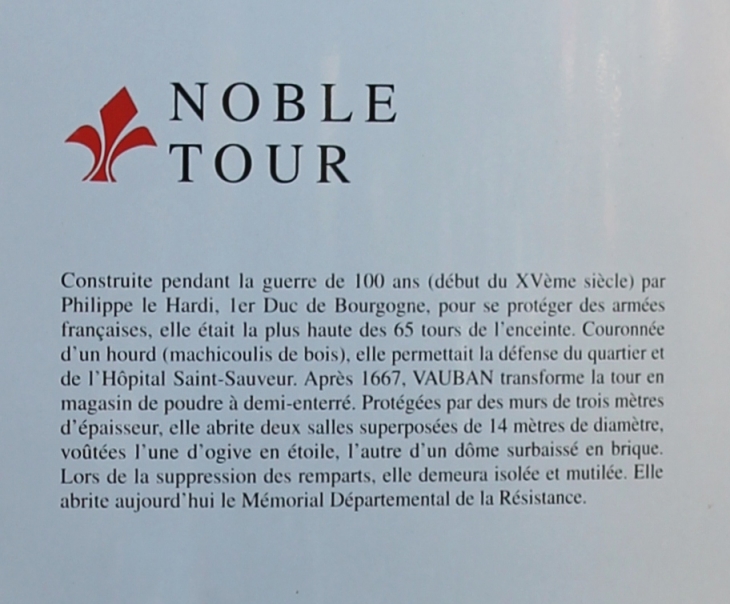La Noble Tour ( 15 Em Siècle ) - Lille