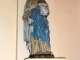 Mairieux (59600) église Saint-André, statue Saint Louis
