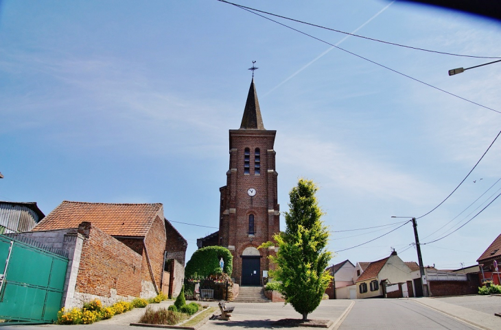 ²église Saint-Remy - Monchaux-sur-Écaillon