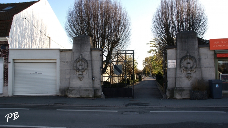 Entrée principale du Cimetiere  - Mons-en-Barœul