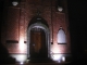 La porte de l'église.