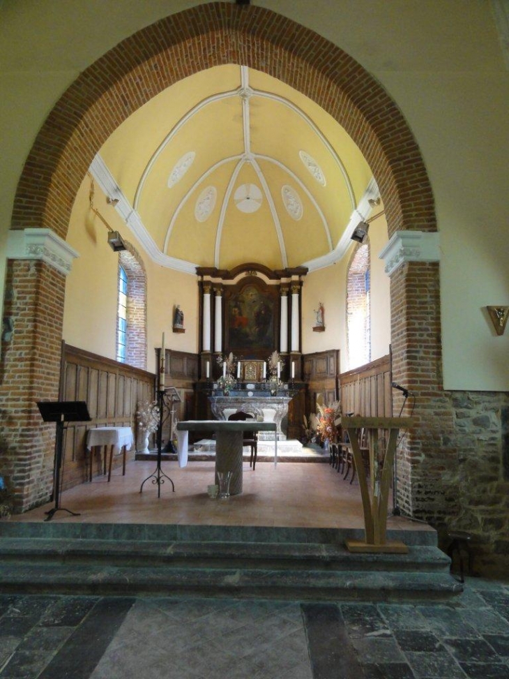 Rainsars (59177) église, intérieur