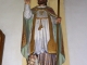 Romeries (59730) église Saint-Humbert, statue St.Nicolas