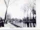 Pont sur l'Escaut, vers 1905 (carte postale ancienne).