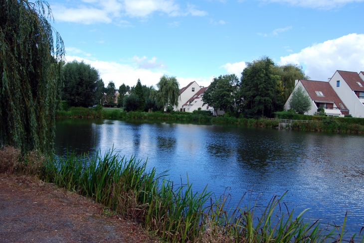 Vue plan d'eau - Villeneuve-d'Ascq