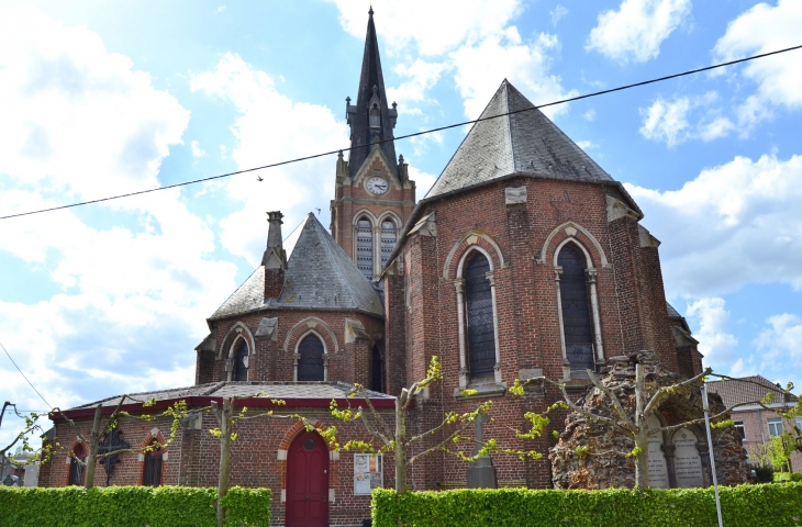 -église Saint-Martin - Wallon-Cappel