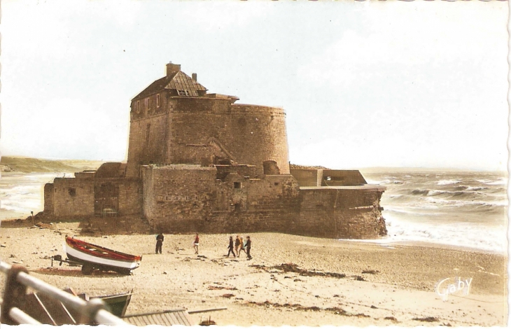 Le fort avant la démolition des blokaus - Ambleteuse