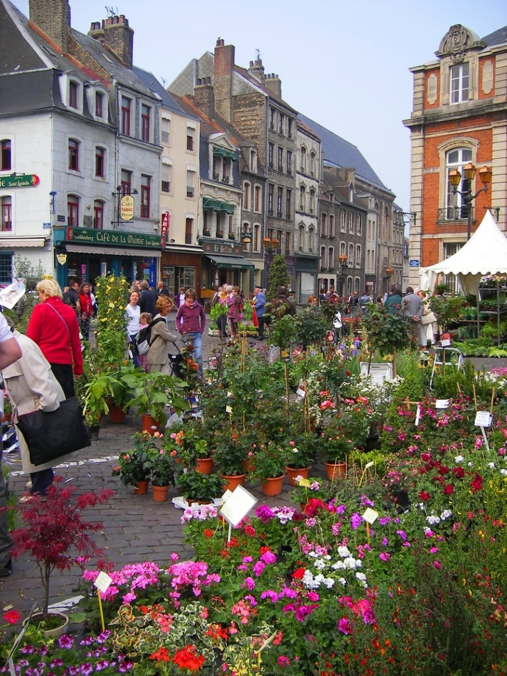 Le marché aux fleurs - Boulogne-sur-Mer