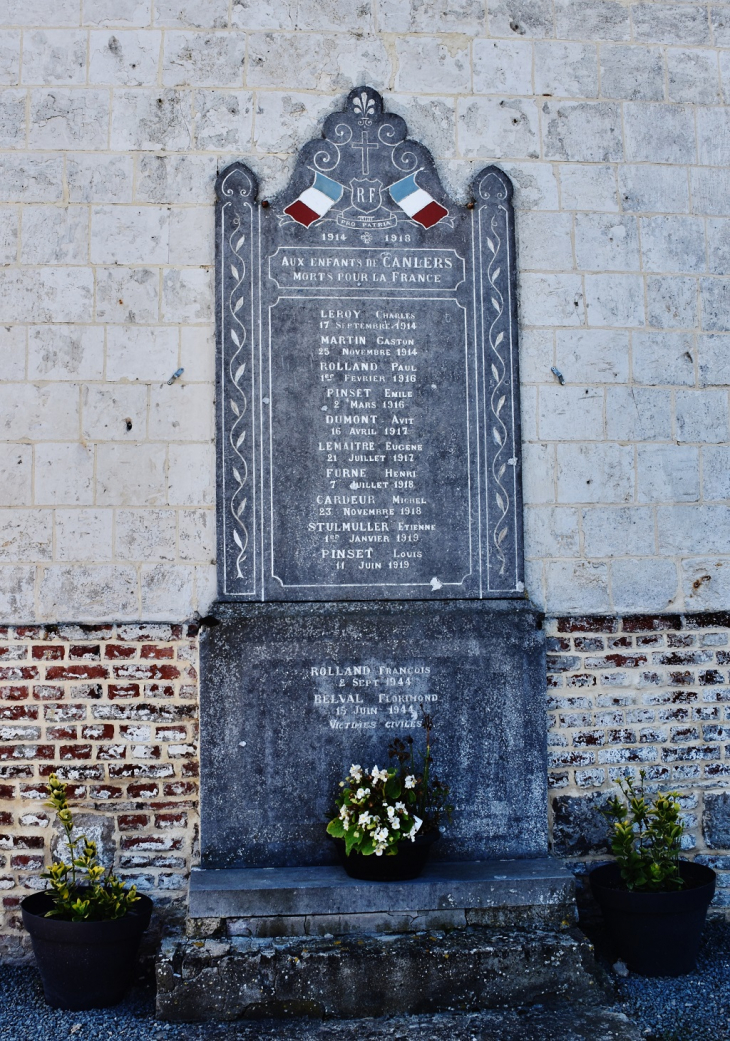Monument-aux-Morts - Canlers