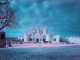 photo infrarouge du chateau d'hardelot , prise et posté par Castaldi ludovic