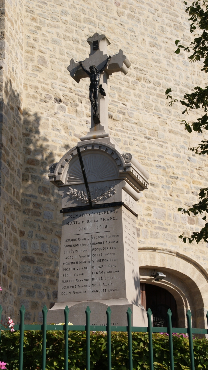 Monument-aux-Morts - Crémarest