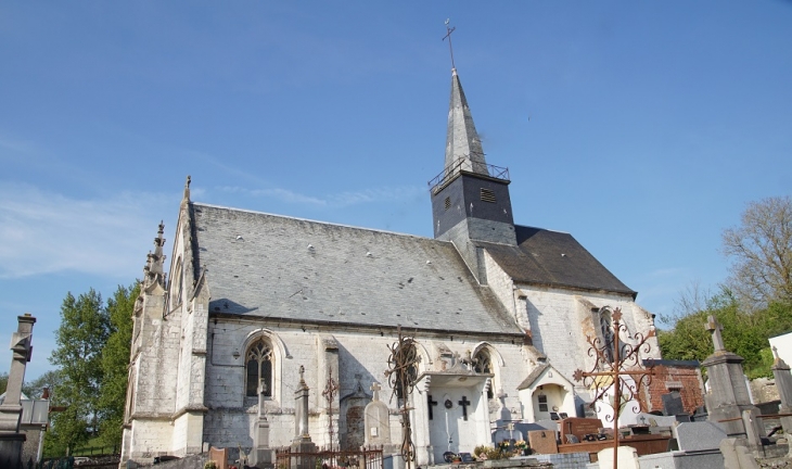 <<église Saint-Vaast - Écuires