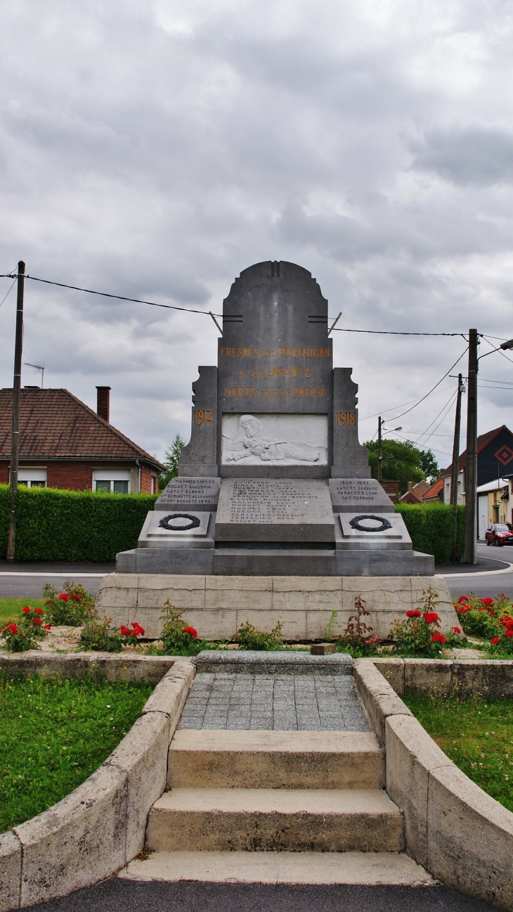 Monument aux Morts - Fresnes-lès-Montauban