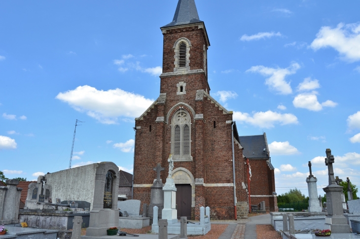 église de Berguette commune d'Isbergues