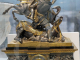 LOUVRE Galerie du Temps 19ème siècle : 1833 Pendule : le combat de Charles Martel