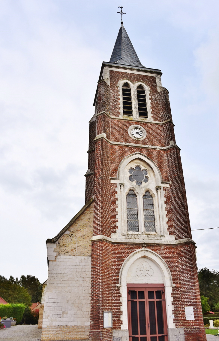   ..église Saint-Wandrille - Recques-sur-Hem