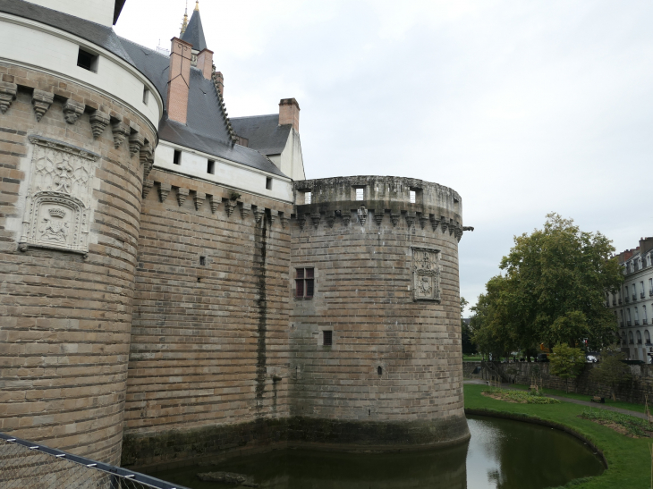 Château : tour des Jacobins et tour de la Boulangerie - Nantes