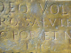 musée de la ville : inscriptions romaines