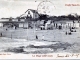La plage, côté nord, vers 1905 (carte postale ancienne).