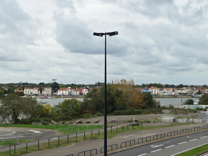 La ville vue du musée Jules Verne à Nantes - Rezé