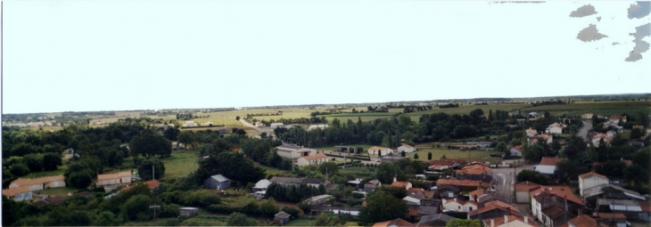 Vue du clocher - Saint-Lumine-de-Coutais