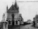 L'église et le monument aux morts, coté Est, début XXe siècle (carte postale ancienne).