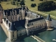Vue aérienne, Château du Plessis-Bourré. Construit de 1468 à 1472 par JeanBourré (carte postale de 1970)