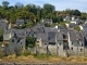 Les toits d'ardoise de Montsoreau.  The slate roofs of the village.