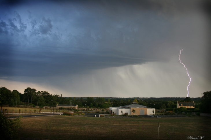 Orage sur loire Saint-Germain-des-Prés