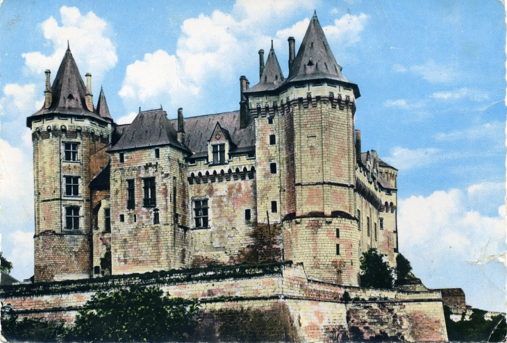 Le Château (carte postale de 1960) - Saumur