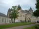 Saumur: la cour du chateau