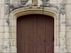 Le portail de l'église Saint Maurice.