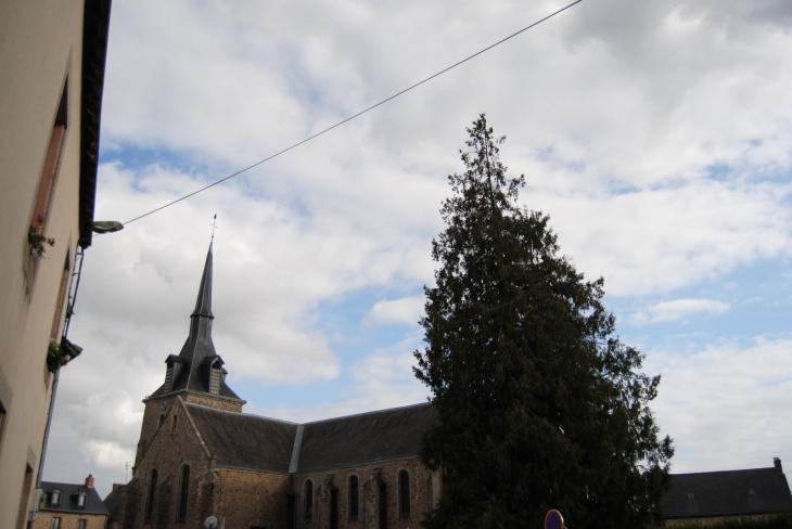 Vue partielle Eglise - Beaulieu-sur-Oudon
