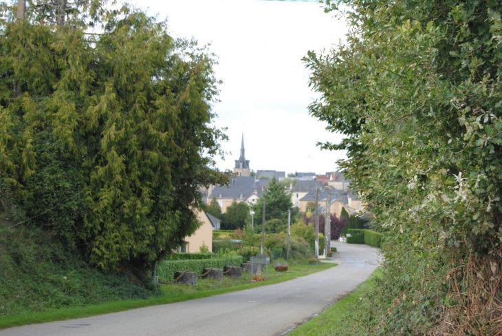 Vue sur le village - Beaulieu-sur-Oudon
