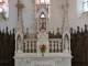 L'autel de l'église Saint Martin.