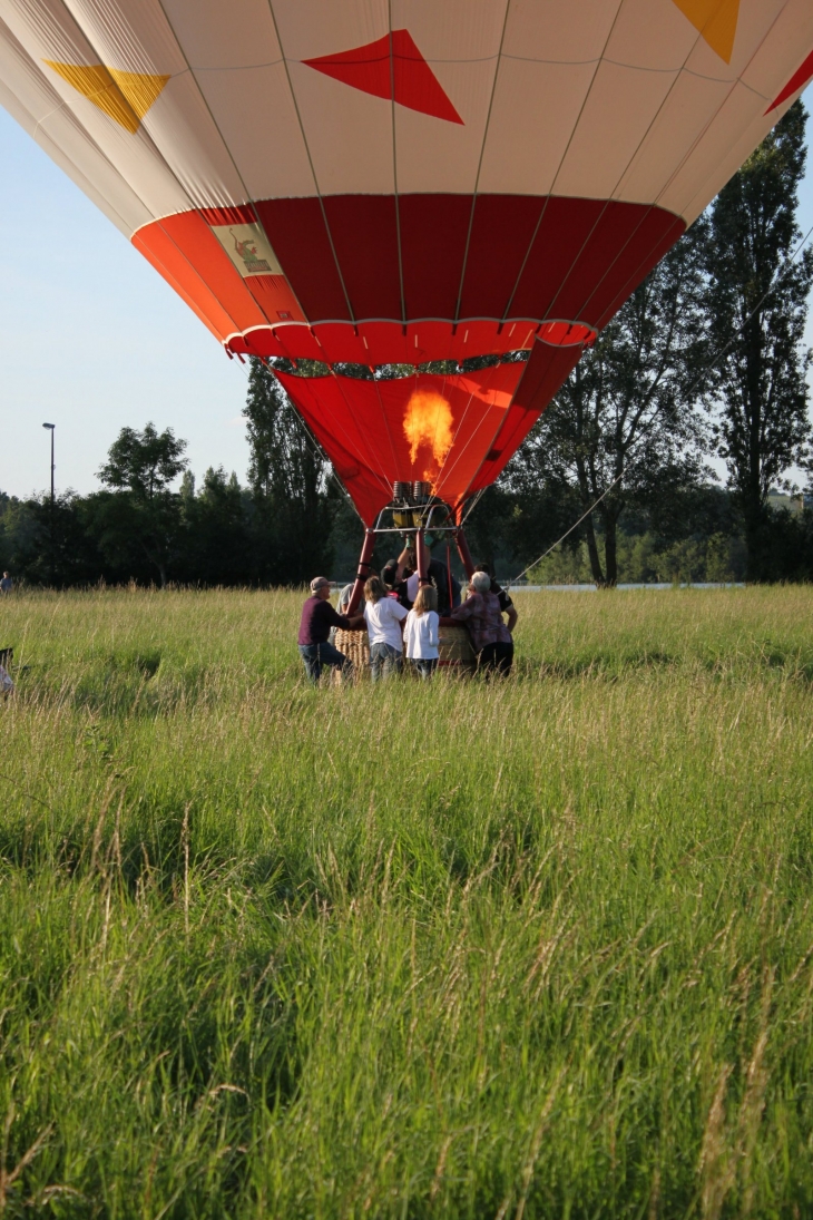 Sarthe montgolfière - La Chartre-sur-le-Loir
