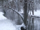 Petit bras du Loir à la Pléiade sous la neige