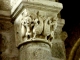Dans l'église Saint Nicolas chapiteaux historiés du XI eme siècle
