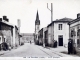 La rue principale, vers1920 (carte postale ancienne).