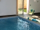 Abélia Gîte Vendée: La piscine intérieure avec nage à contre-courant et hydromassages